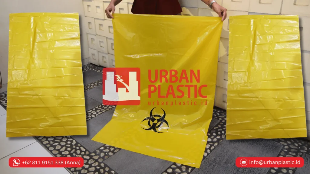 kantong plastik sampah kuning