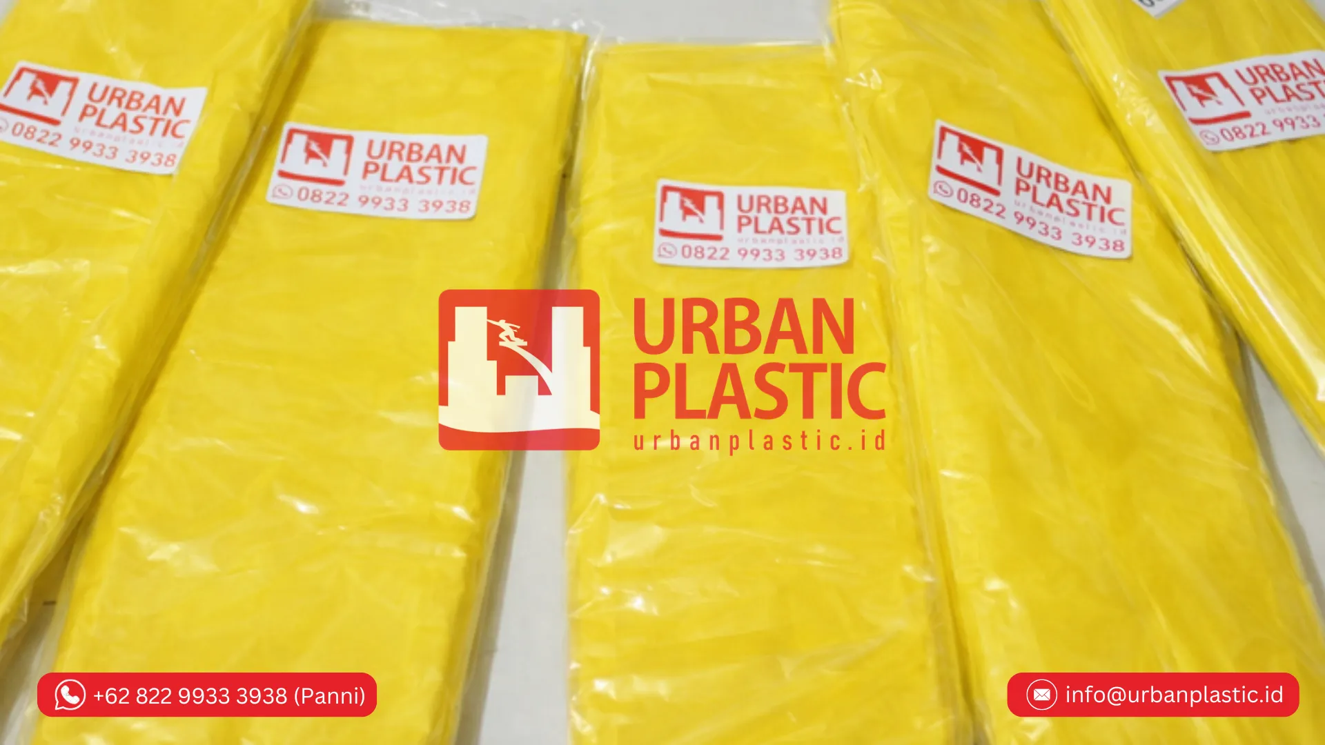 kantong plastik sampah kuning